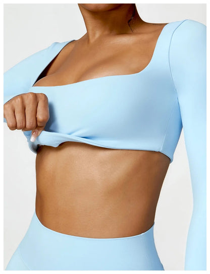 Cerulean Soft Sculpt Long Sleeve Set