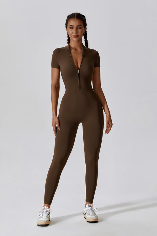 Koko Brown Body Jumpsuit