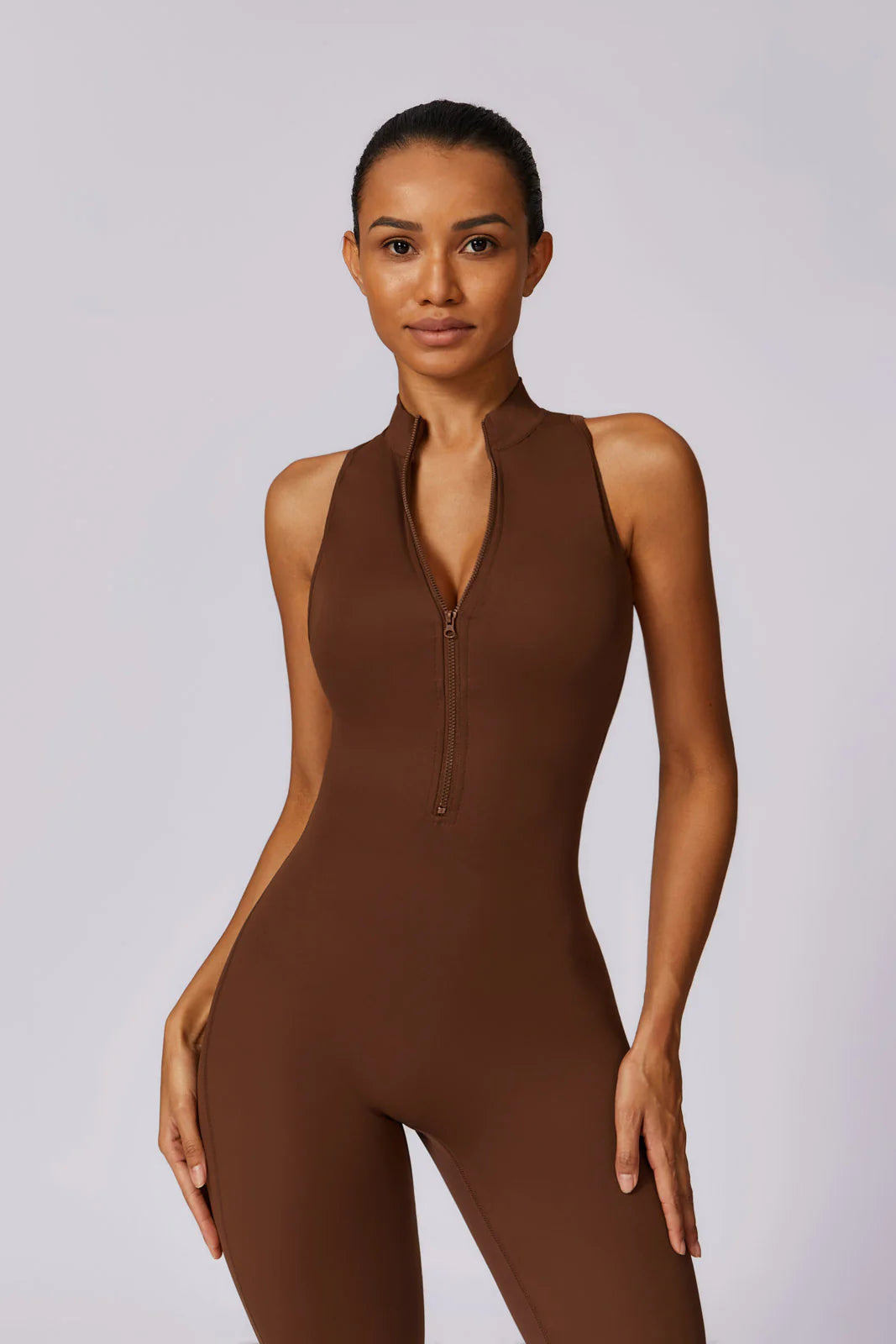 Noelle Brown Jumpsuit