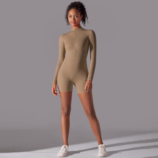 Saylah Tan Long sleeve Romper